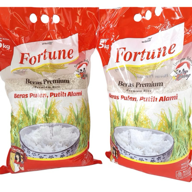 

Beras Fortune Kemasan 5 KG
