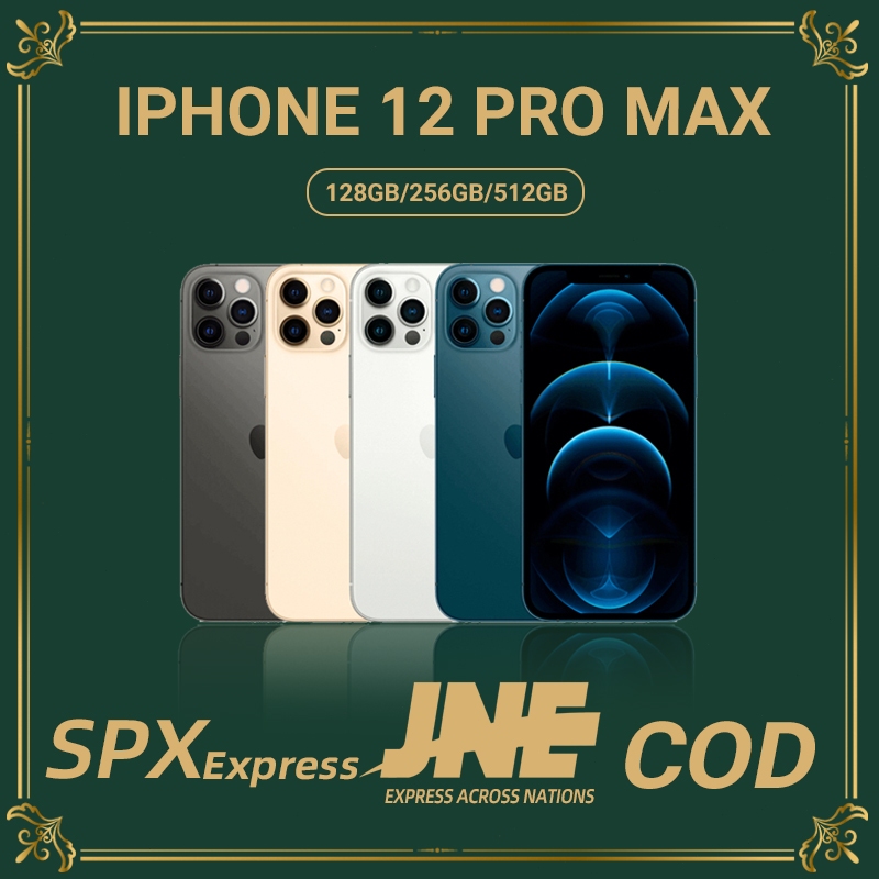 BC iPhone 12 Pro Max 128GB 256GB Tangan kedua100%ORI LCD MULUS NORMAL FULSET Kondisi Perfect