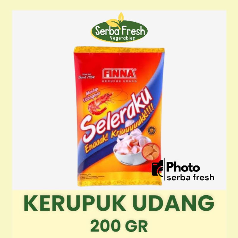 

KERUPUK UDANG MENTAH | 200GR | SERBA FRESH