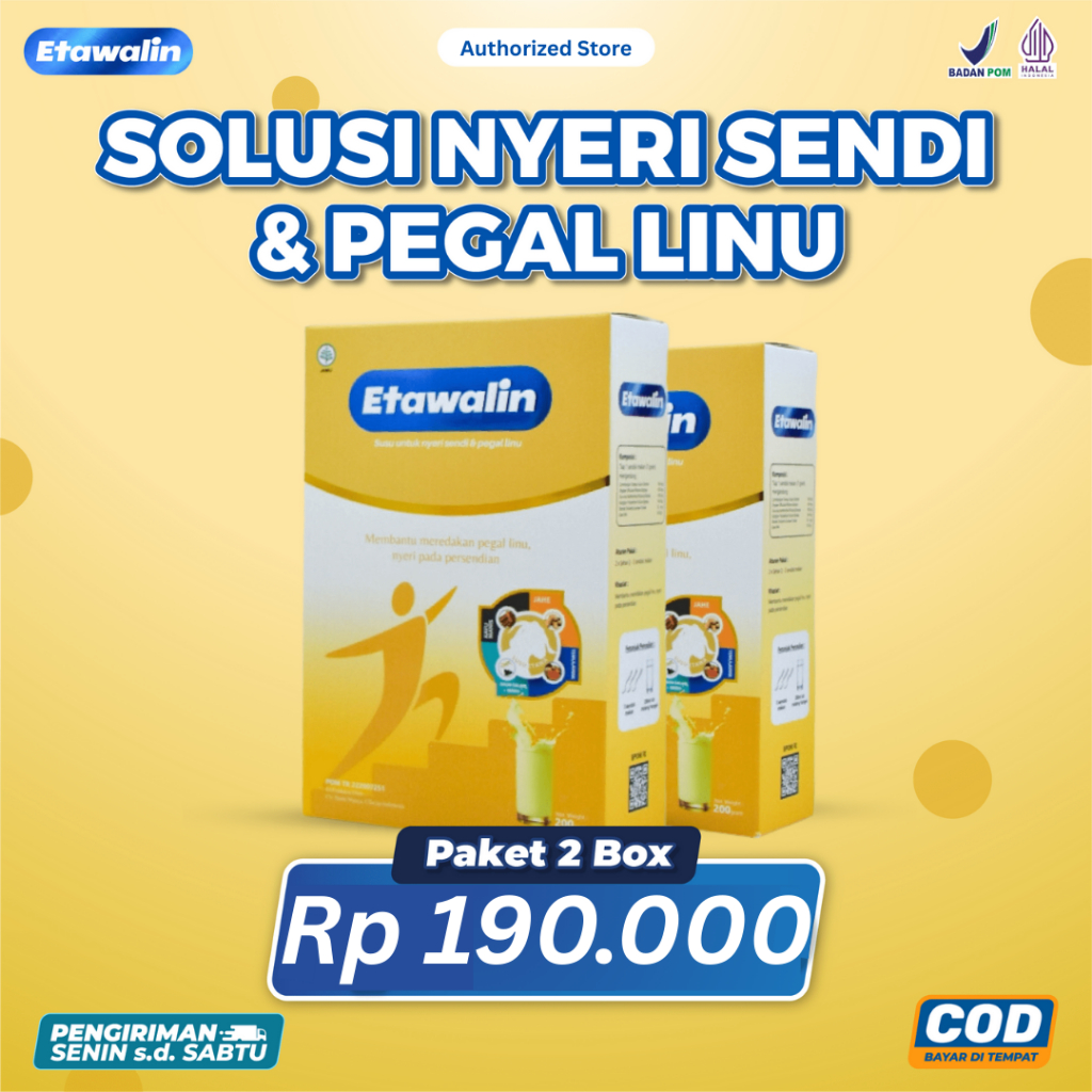 

Etawalin Susu Etawa Herbal Asam Urat Original 2 Box