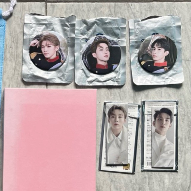 SEVENTEEN CAN BADGE CAFE LONG BADGE JAPAN MERCH OFFICIAL