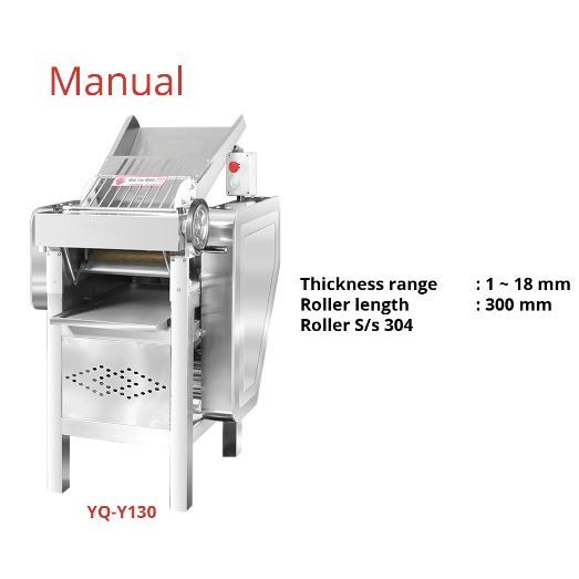 GETRA YQ-Y130 Manual Dough Sheeter / Mesin Pengepress Adonan Manual