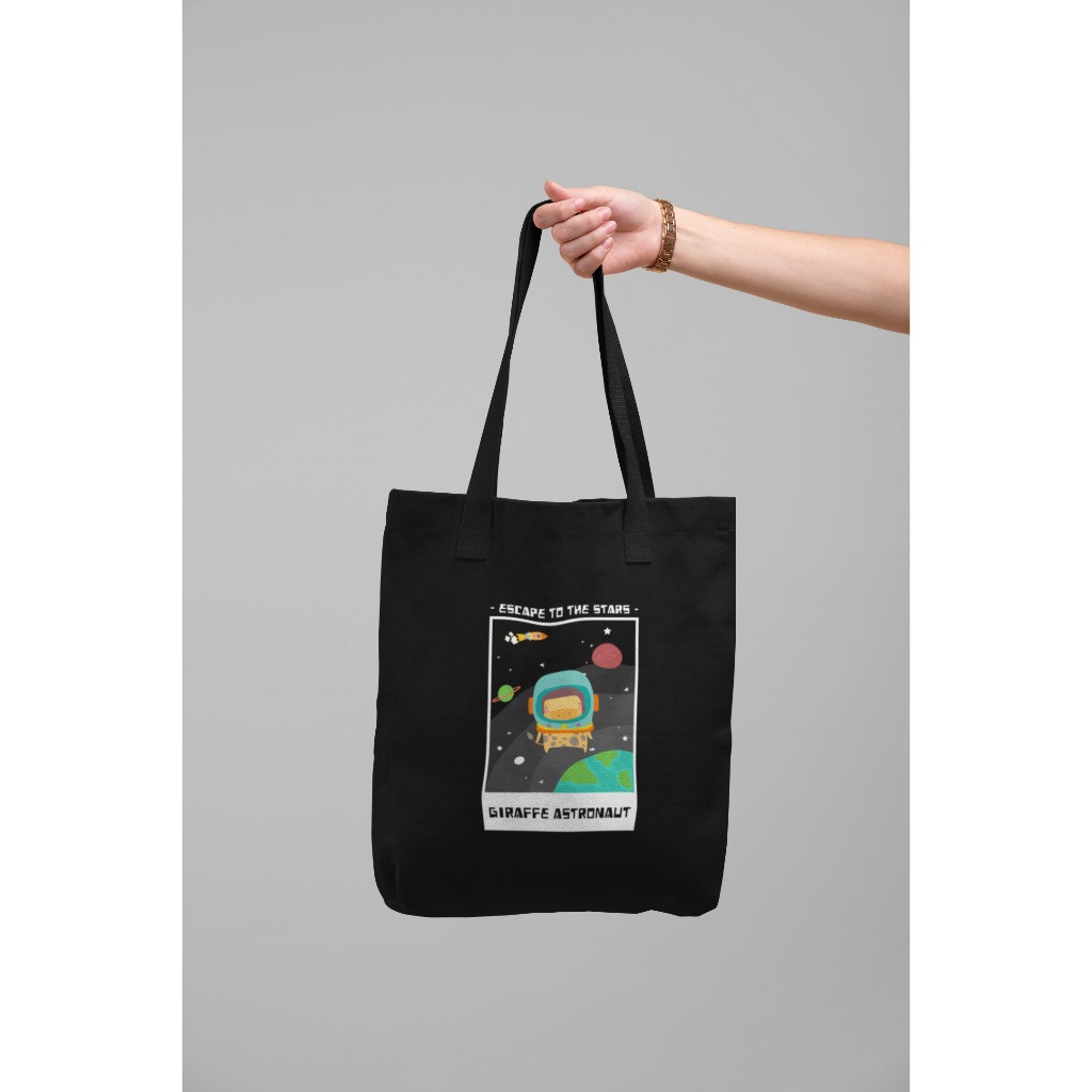 Azzam Rei Apparel- Tas Tote Bag Kanvas - Totebag Pria Wanita
