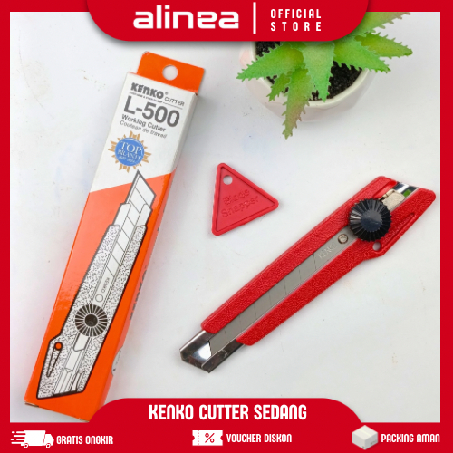 

Cutter Stainless Steel KENKO Cutter L500 Kater Tajam