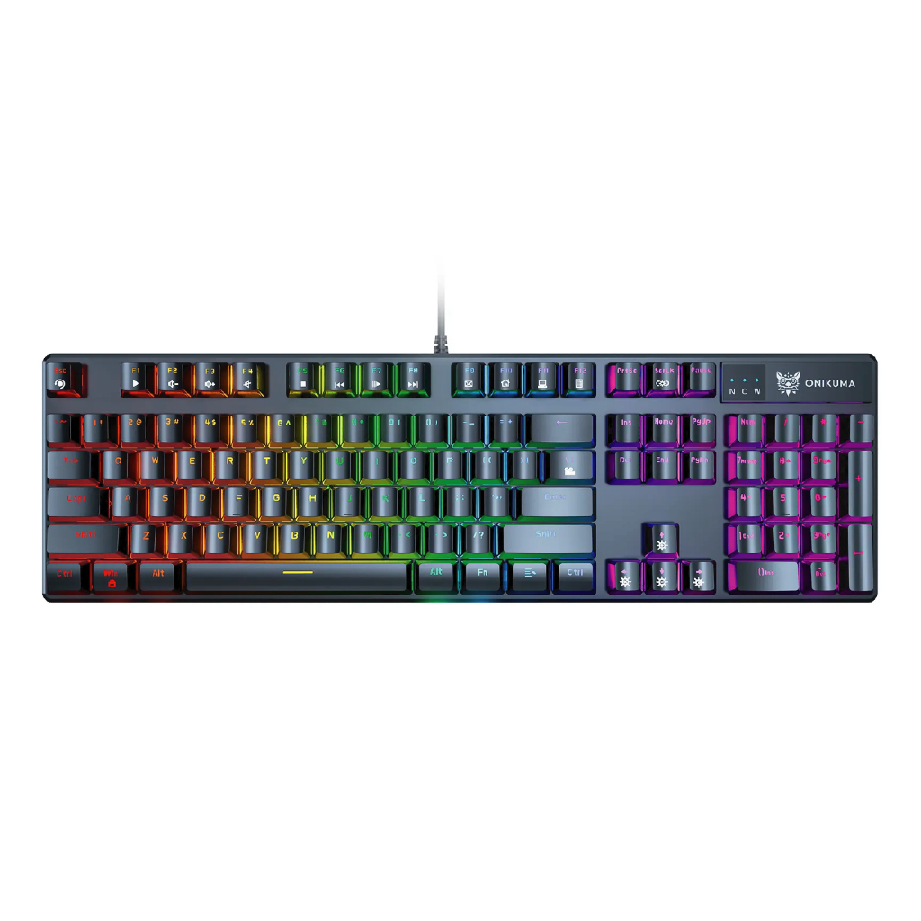 ONIKUMA - Keyboard Gaming G27 Full Size Mechanical RGB