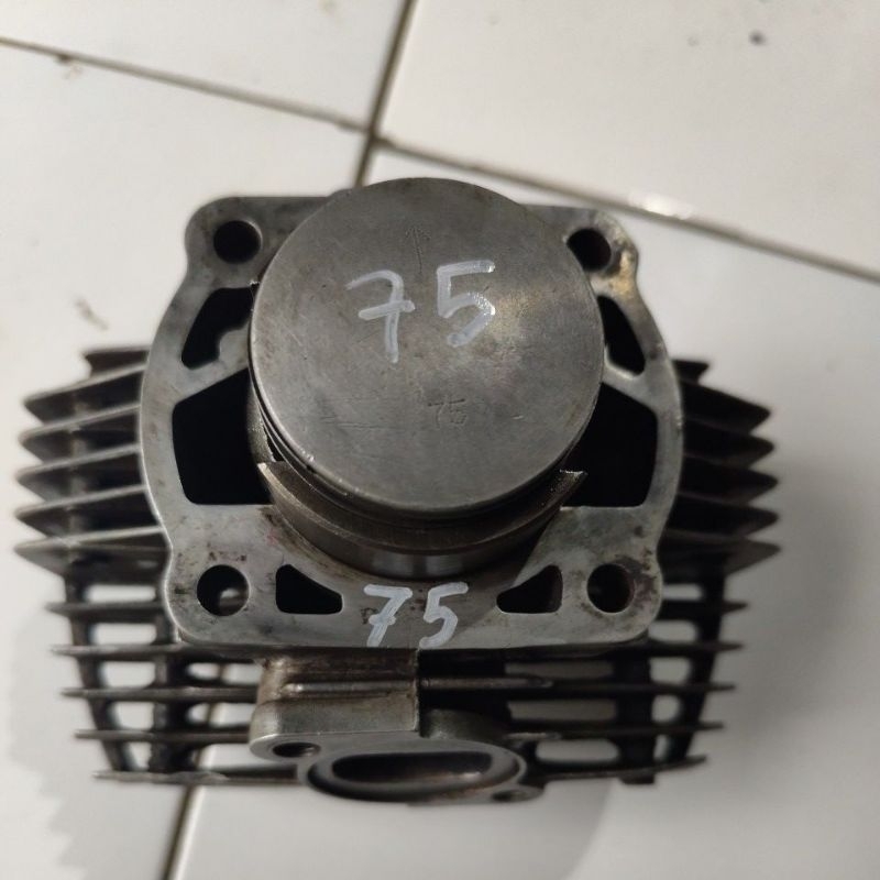 BLOK BORING SILINDER YAMAHA ALFA CHAMP ORIGINAL OS 75 PNP SIGMA