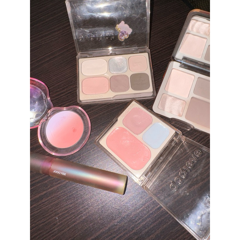 LIMITED  PRELOVED | MAKEUP DOUYIN PRETTY FAIRY BLUSH LIPTINT CONTOUR HIGHLIGHTER EYESHADOW SET EVERB