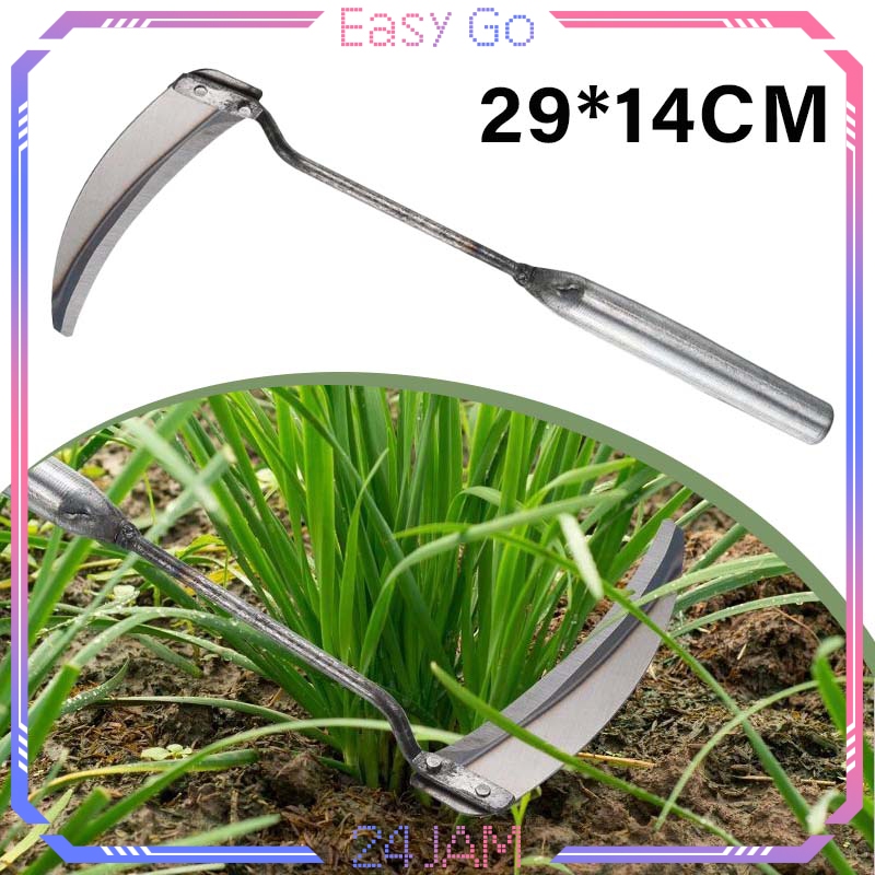 290mm Arit Rumput Baja Super Tajam Sabit Rumput Baja Alat sabit Potong Rumput celurit Rumput Tajam