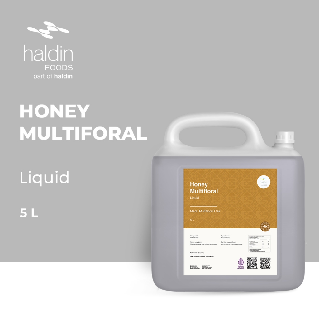 

haldinfoods Madu Multifloral Alami - 5 Liter