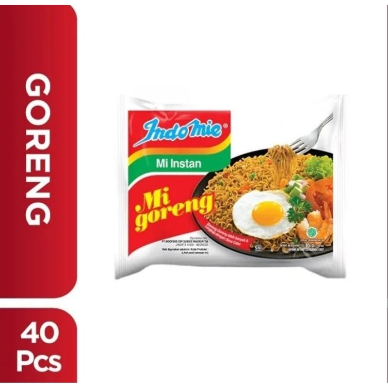 

Ygshop17 Indomie Goreng Mie [40 Pcs/ 1 Karton]