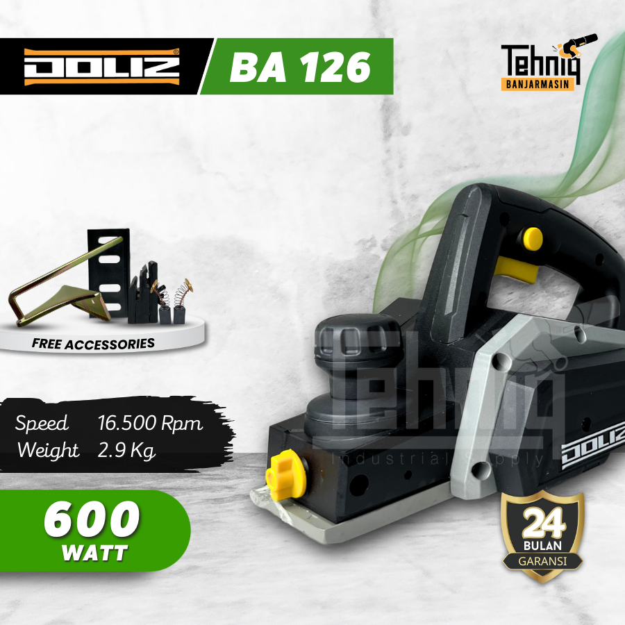 DOLIZ BA126 Electric Planer / Mesin Serut Kayu Doliz BA126 / Mesin Ketam Doliz BA126
