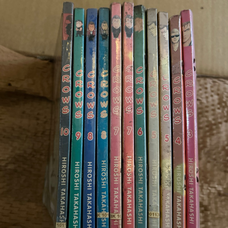 Komik crows cabutan (hiroshi takahashi)