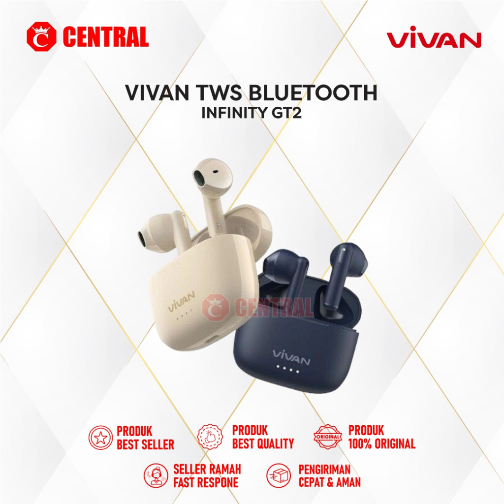 Vivan Infinity GT2 Wireless Bluetooth Earbuds TWS