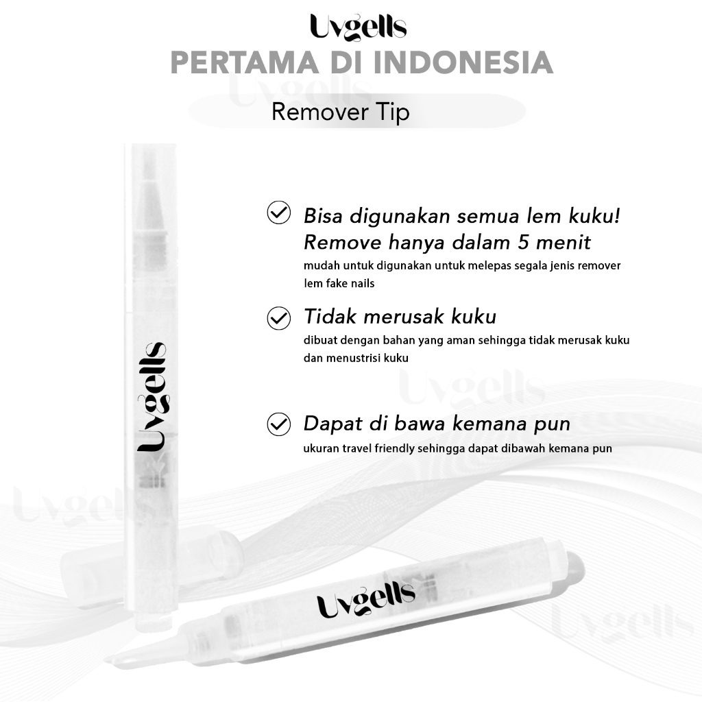 (BPOM) Remover Tip - All in one to remove fake nails - bisa digunakan untuk lem apa saja