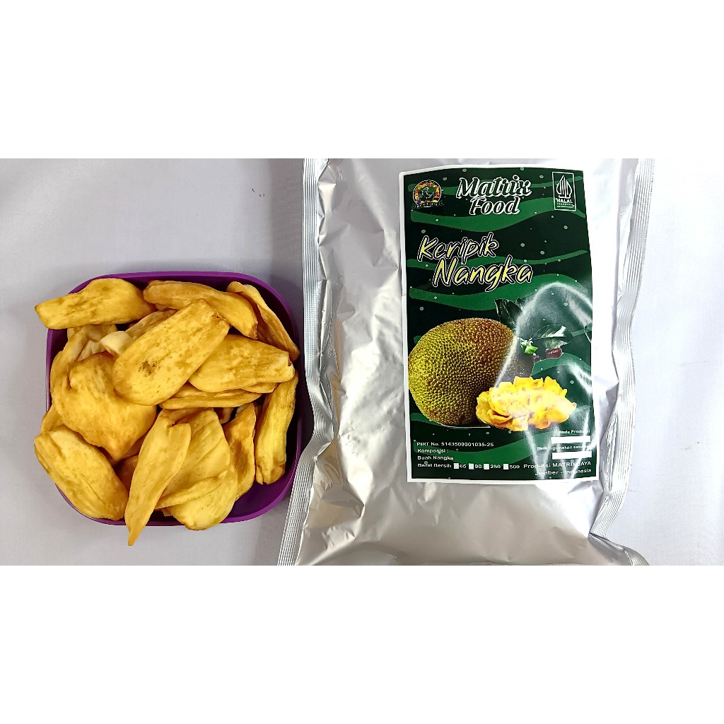 

Snack Keripik Nangka Gurih & Manis Alami 250 Gram MATRIX JAYA - Cemilan Original Tanpa Pengawet
