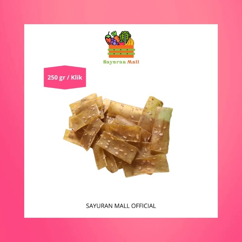 

250gr Kerupuk Tempe Mentah | Kerupuk Mentah | SAYURANMALL