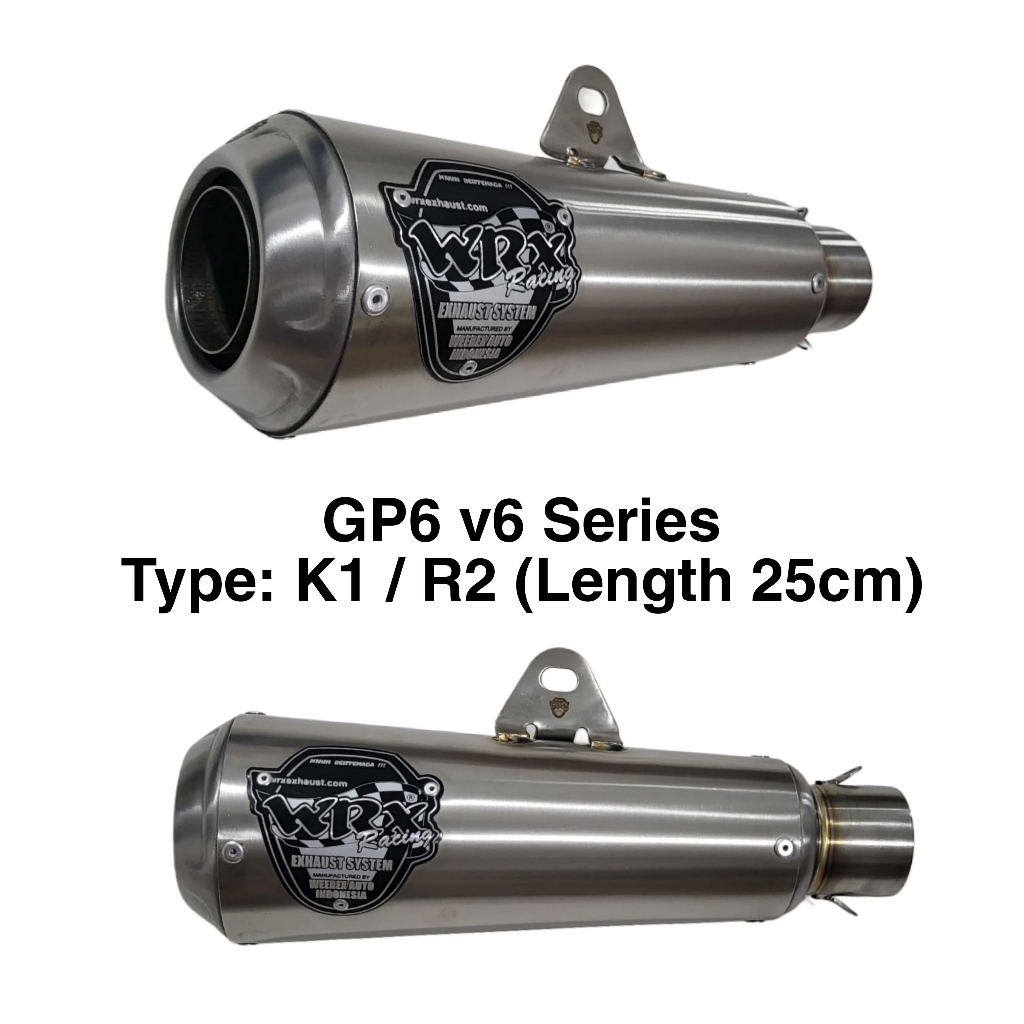 Knalpot WRX GP6 v6 R2 SS