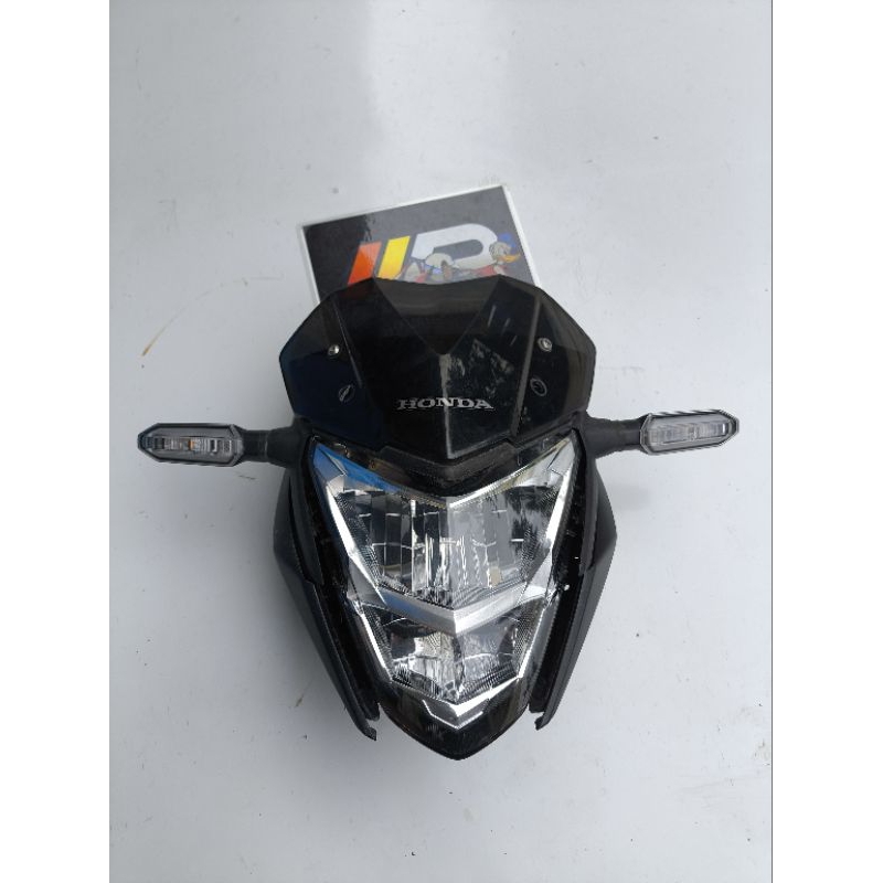 Batok kepala set reflektor lampu depan CB150R LED NEW original bekas lepasan motor