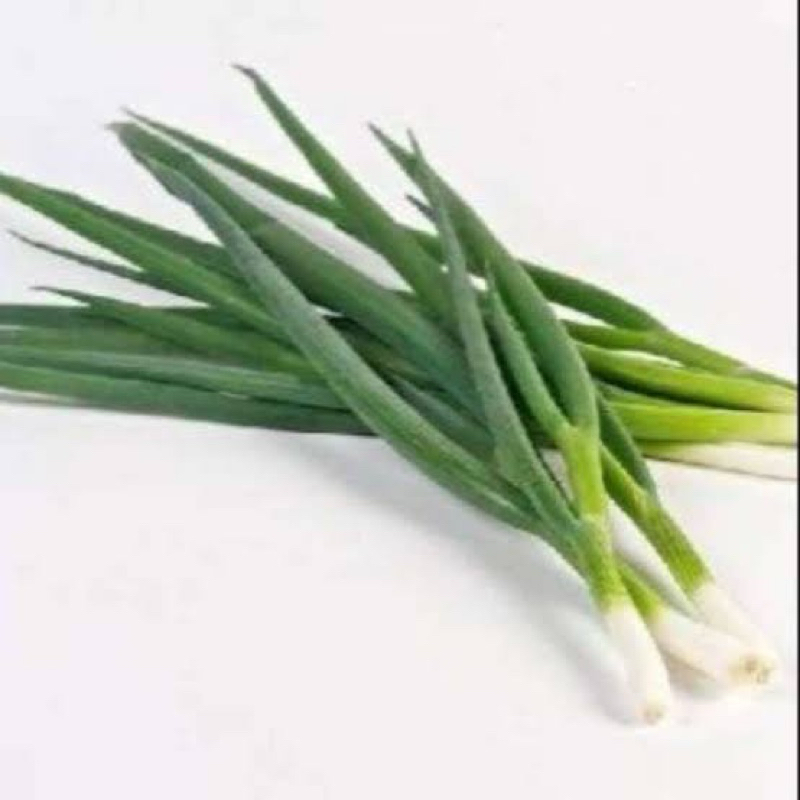 

daun bawang prei segar kemasan 250gr promo