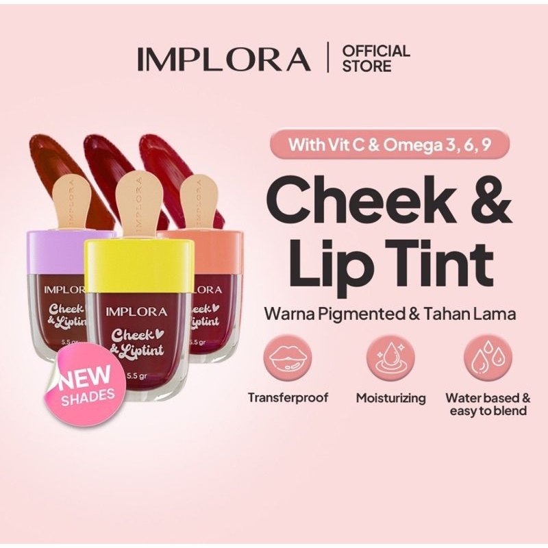 Implora Cheek & Liptint / Liptint Implora