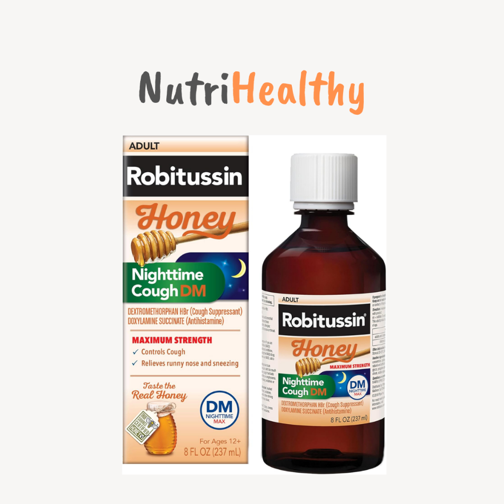 Robitussin Honey Cough Chest Congestion DM Max 237ml Obat Batuk Berdahak Dewasa