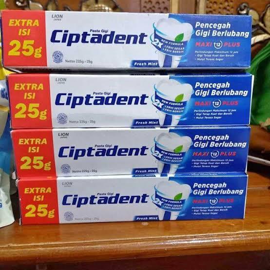 Ciptadent Jumbo 225+25gram selusin