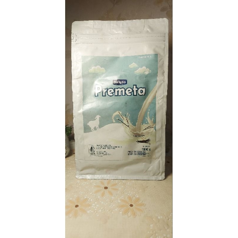 

PREMETA SUSU BUBUK KAMBING ETAWA RASA VANILA, 1000g, ED 4 Desember 2026