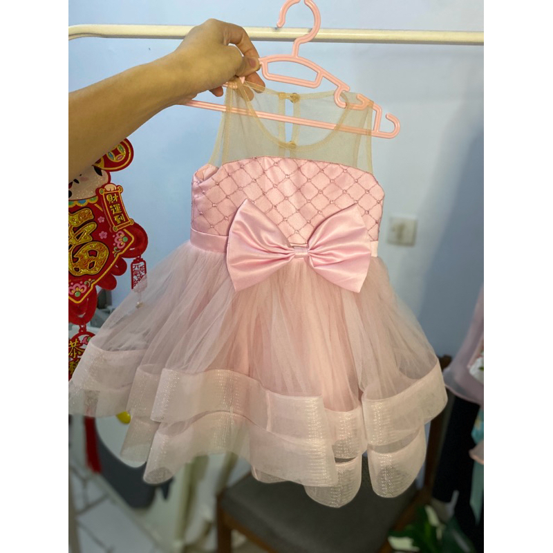 Dress Ulang Tahun Tutu Anak Perempuan Umur 1-2 tahun