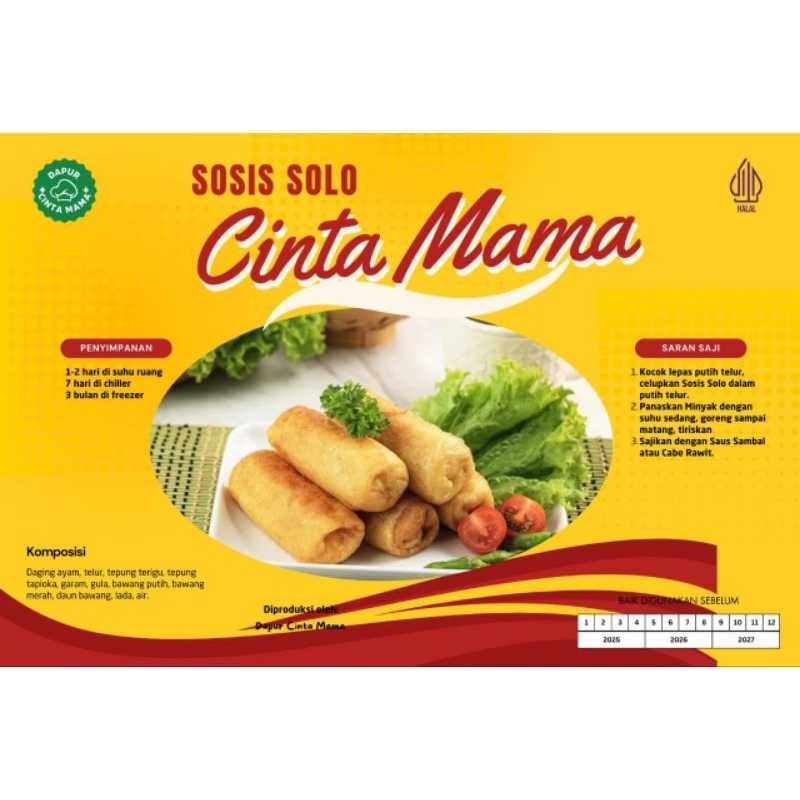 

Sosis Solo Original