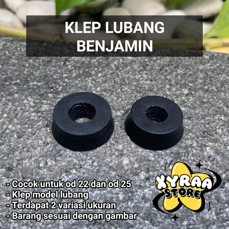 Klep lubang benjamin od 22 / Klep lubang od 25