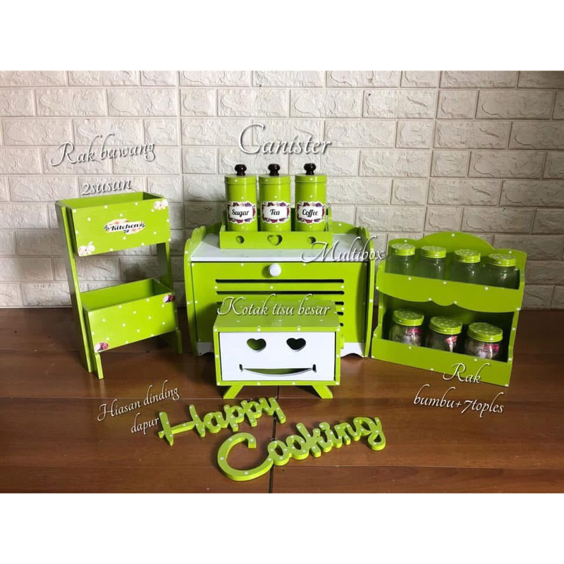 set dapur cantik