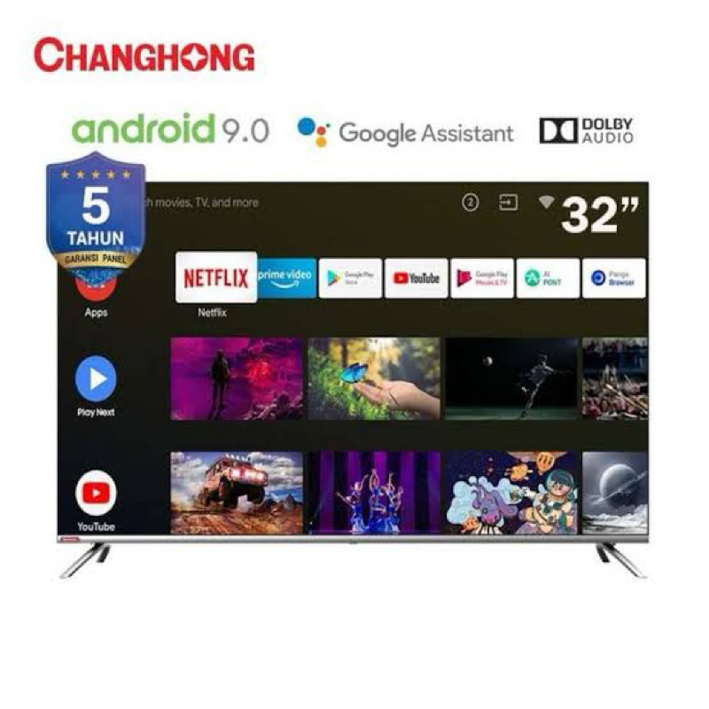 LED Smart Android TV Changhong 32" L-32H7 | L32H7 32 inch