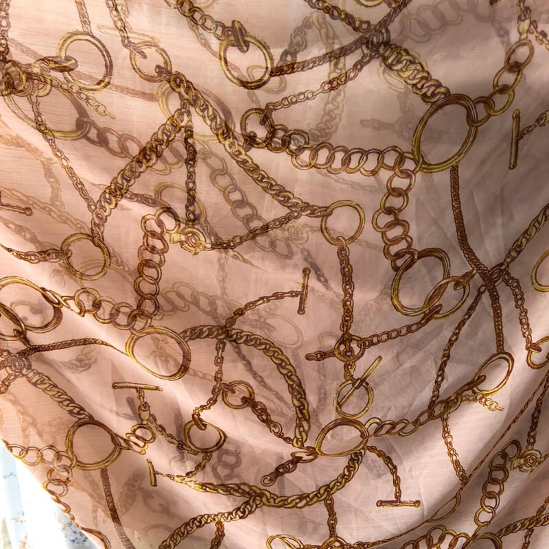 kain sifon motif - kain sifon motif rantai - kain sifon motif impor - kain sifon motif premium add