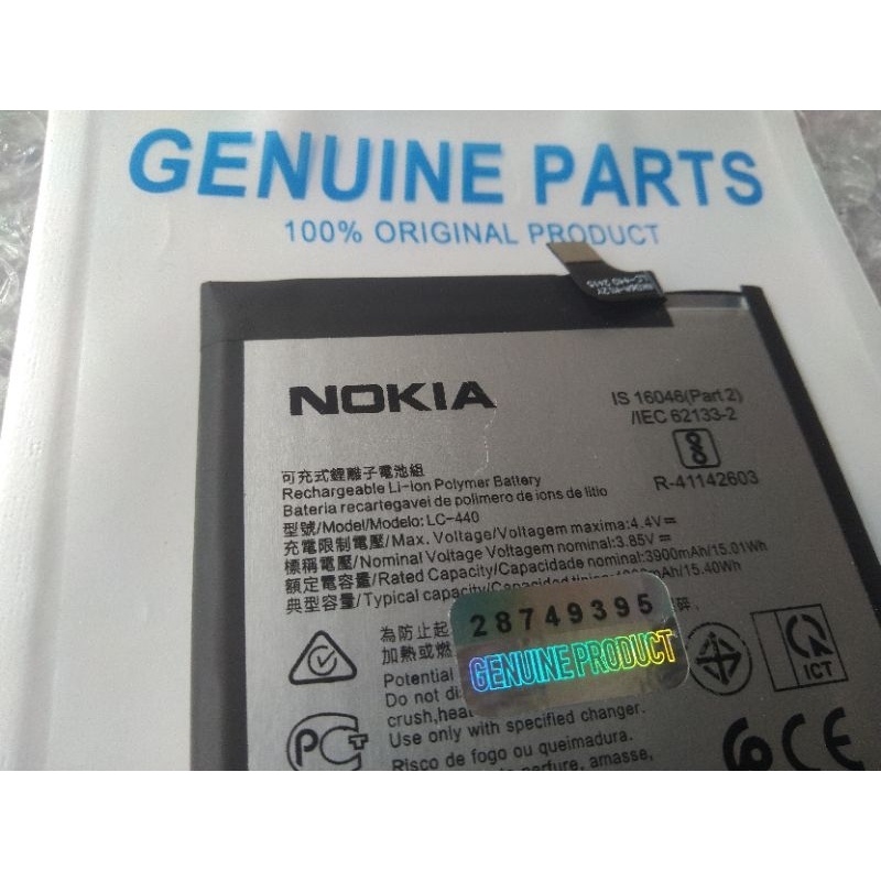 Nokia WT240 WT-240 Original 100% GENUINE Batu Batre Battery Baterai Nokia 2.3 Nokia 2.4 Nokia 3.2