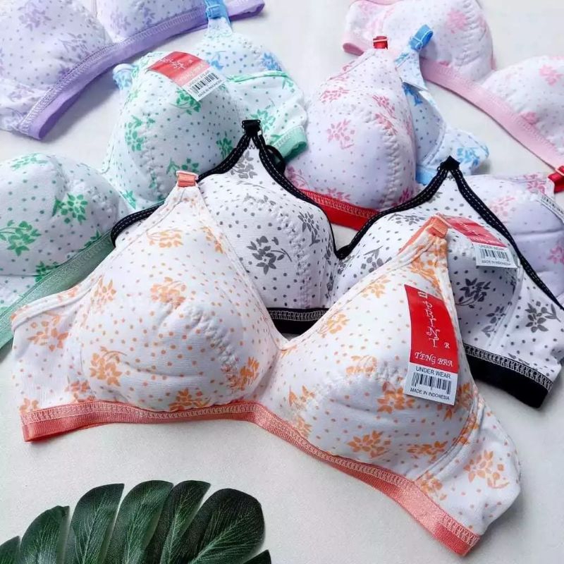6 pcs Bra Bh Printing Remaja/Bh Sablon Lusinan