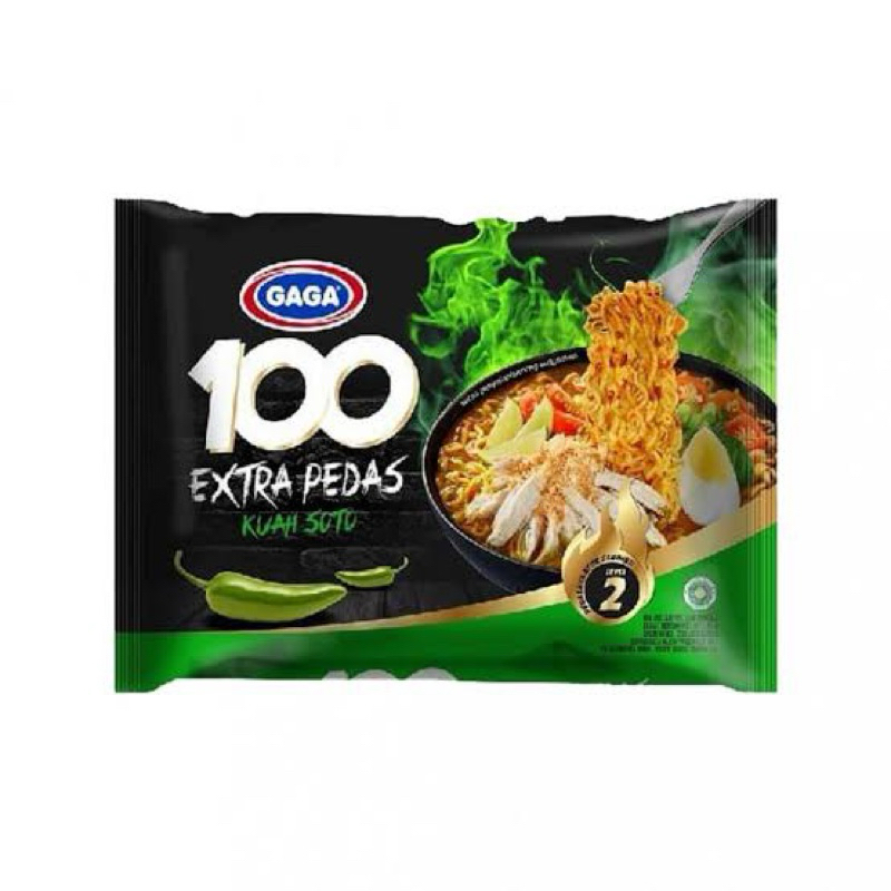 

MIE KUAH 100 XTRA PEDAS SOTO - GAGA