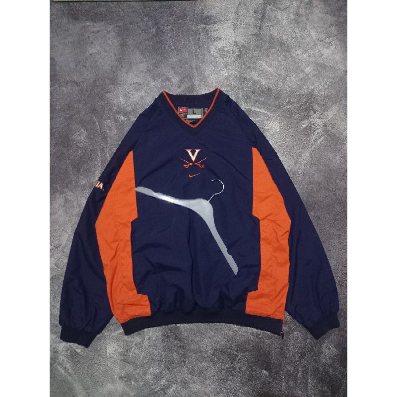 SECOND THRIFT NIKE VIRGINIA CAVALIERS UVA WINDBREAKER VINTAGE