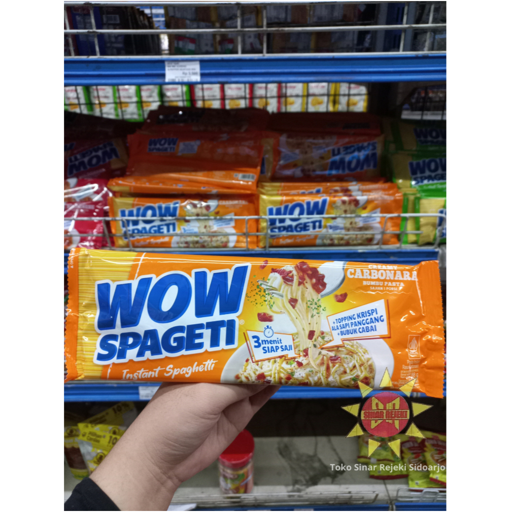 

Wow Spageti Creamy Carbonara 88 gram