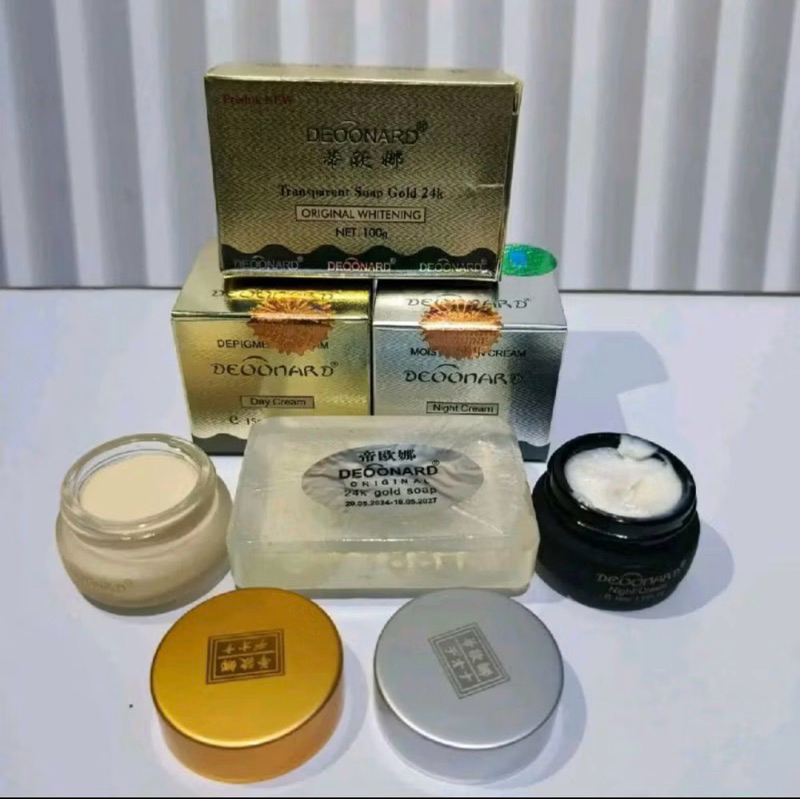 PAKET DEONARD GOLD 3in1 SABUN