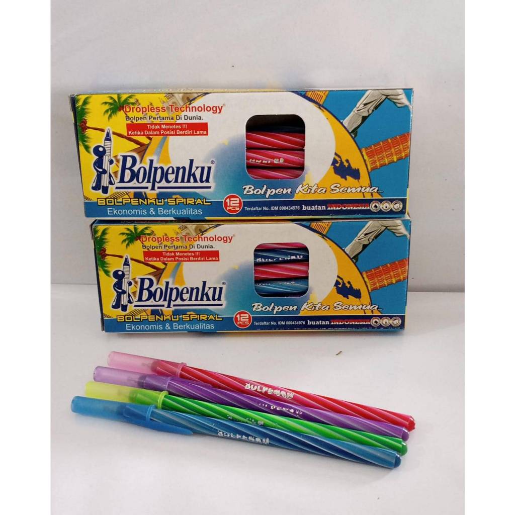

Bolpenku Lilin Spiral 1 lusin (12 pcs)