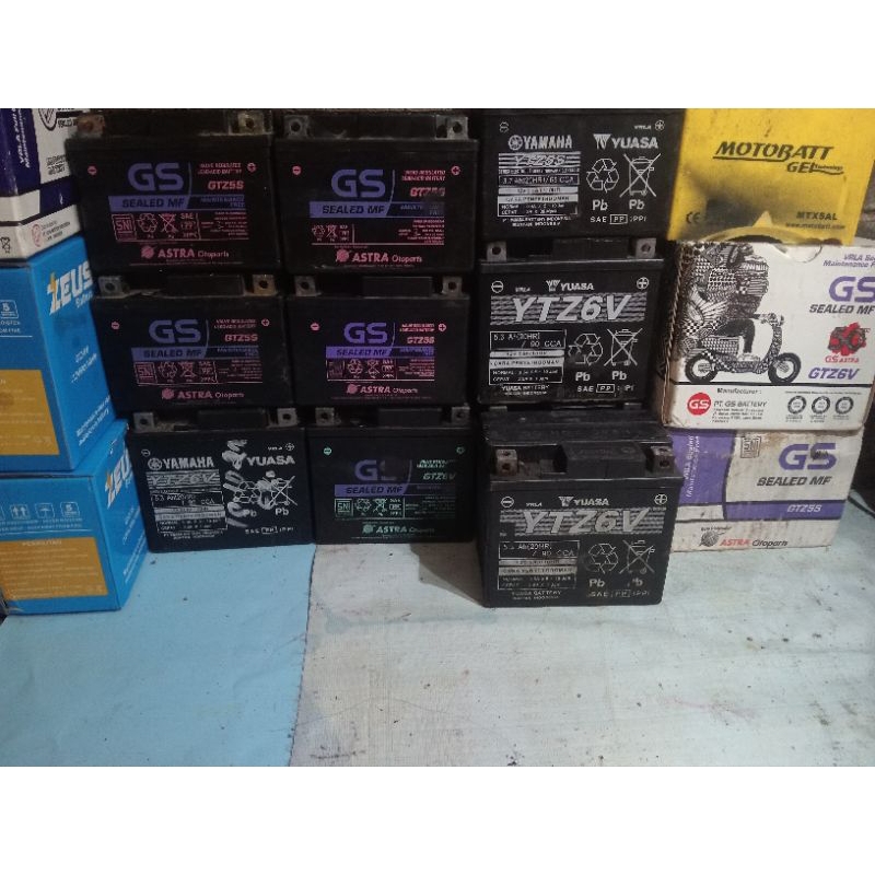aki second/bekas GTZ6V GS Astra Otoparts/Yuasa