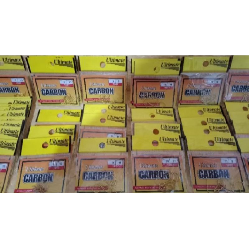 original/mata pancing/kail carbon ultimate kuning 1057