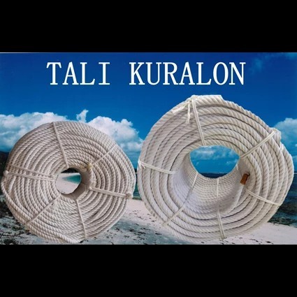 tali tambang kuralon bahan kain pengikat barang, ikat mobil diameter tali 6mm harga per meter