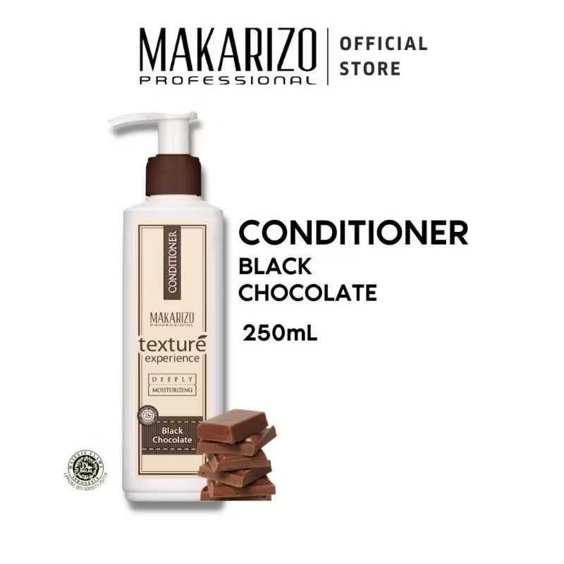 Makarizo Texture 500ml Creambath Cream Multi-Rasa | Makarizo Black Chocolate Creambath Coklat & Maka