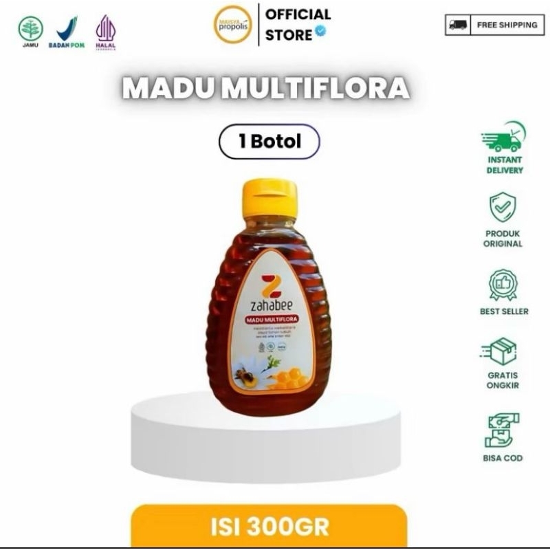 

Zahabee Madu Asli Multi Flora