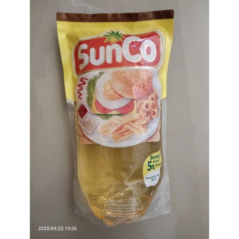 

Minyak Goreng Sunco 1L