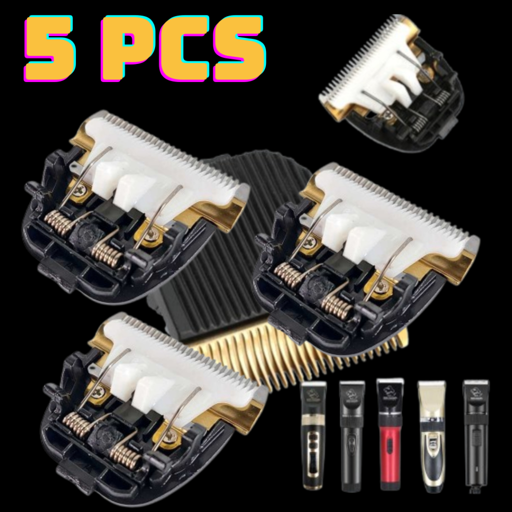 KING 5 PCS Baorun Mata Pisau Alat Cukur Hewan Stainless Baorun S1, P2, P3, P6, P7, P9