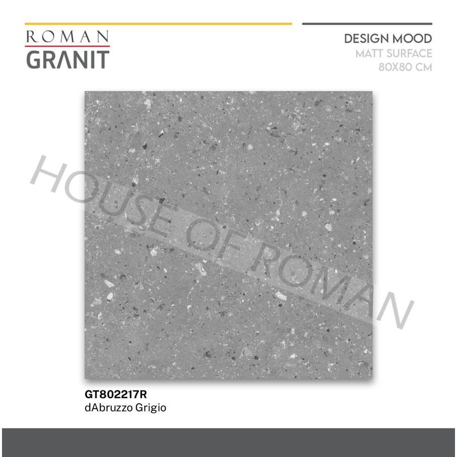 ROMAN GRANIT dAbruzzo Grigio 80x80 GT802217R ROMAN GRANIT