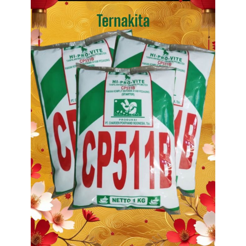 511b HI PRO VITE  511 HI PRO VITE pakan ayam penggemuk pur pedagaing 1kg