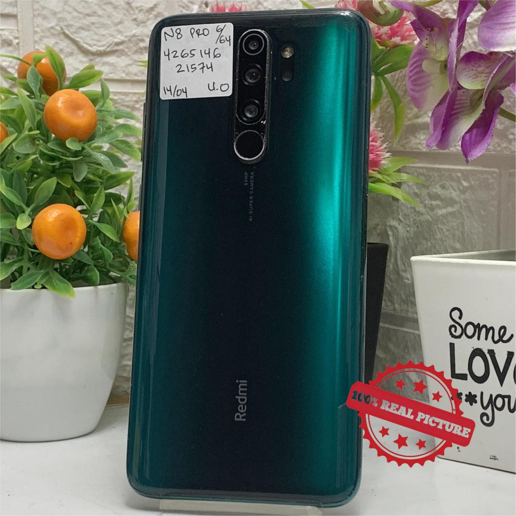 Xiaomi Redmi Note 8 Pro 6/64GB Bekas Second Baca Deskripsi Iklan